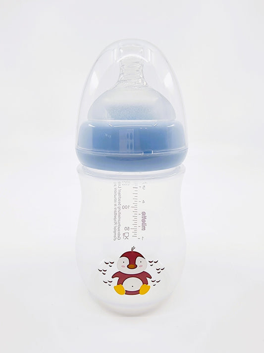 Biberon Milette 180 ml - Pingouin (2 à 3 mois)