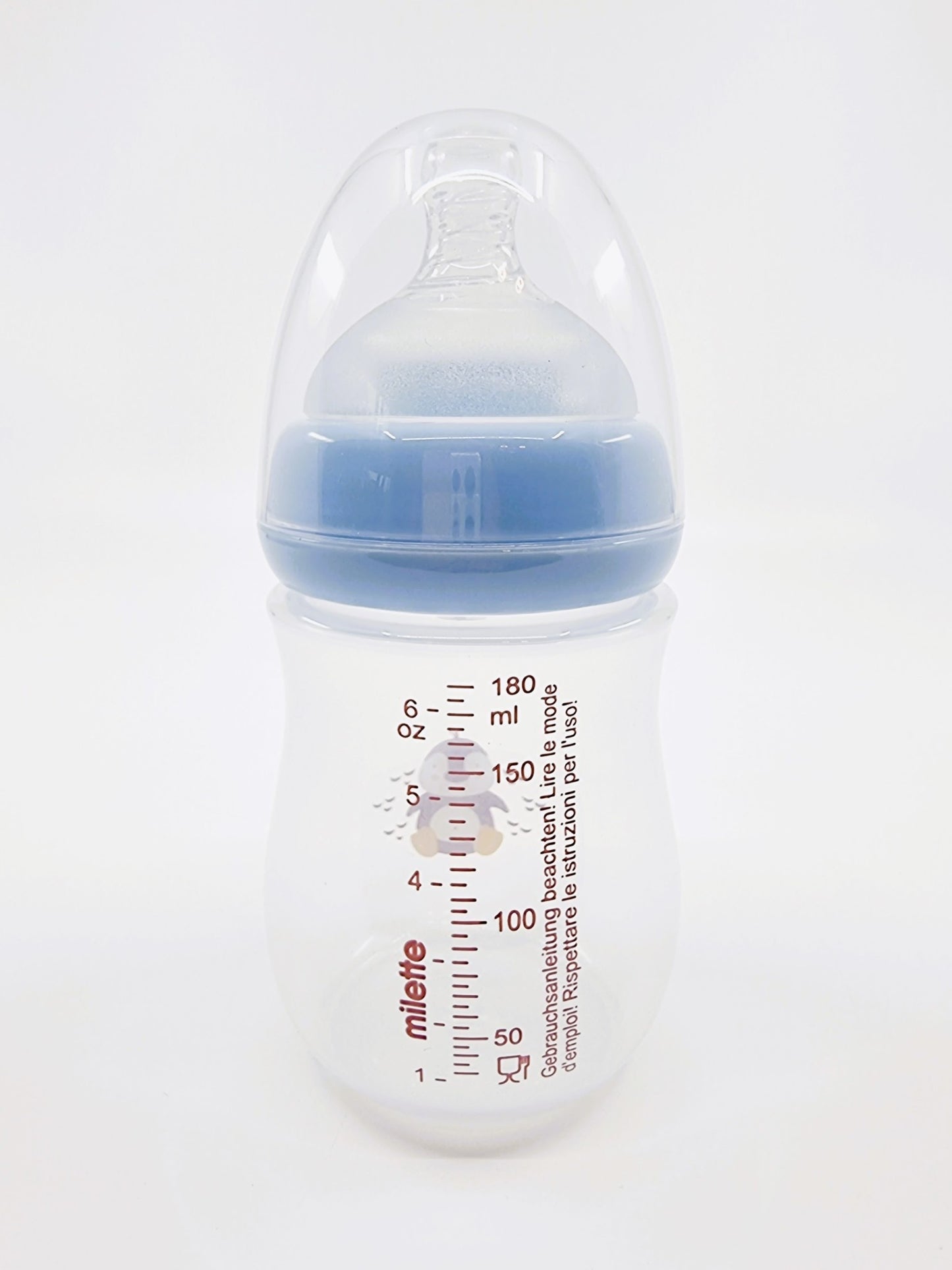 Biberon Milette 180 ml - Pingouin (2 à 3 mois)