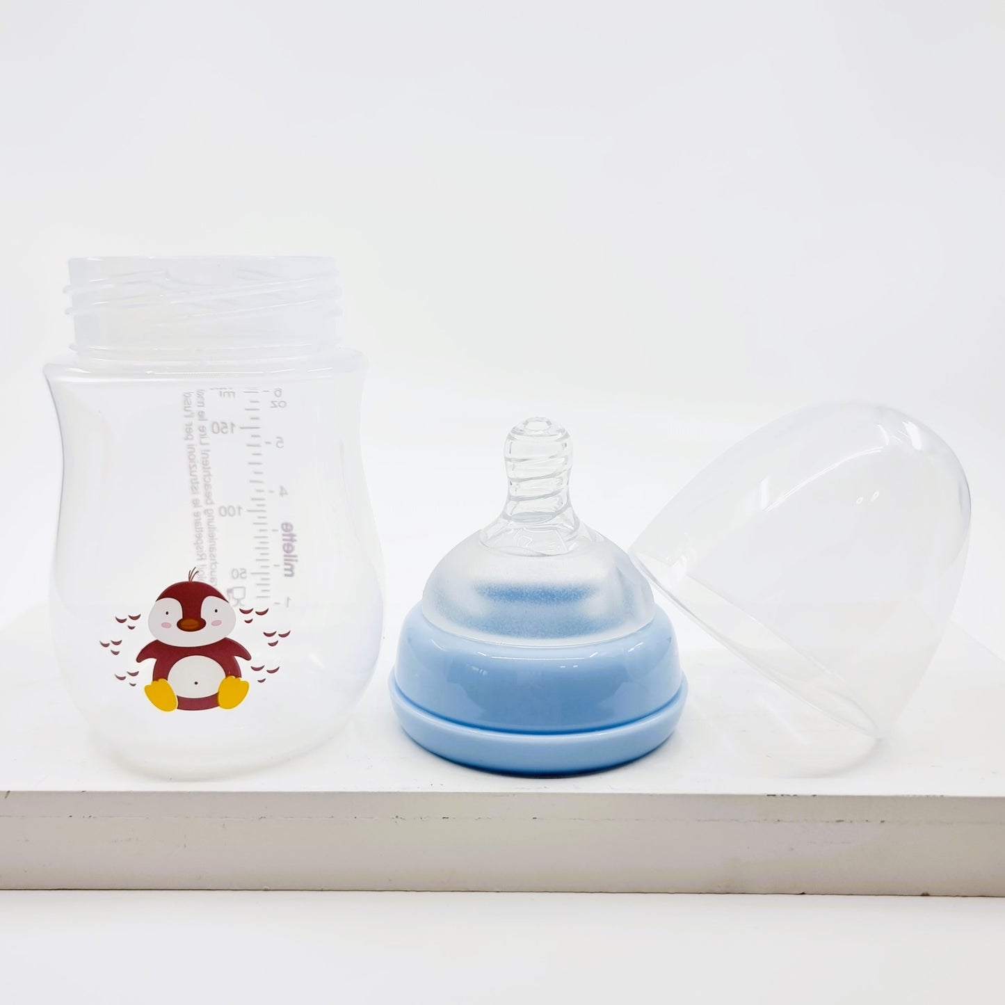 Biberon Milette 180 ml - Pingouin (2 à 3 mois)
