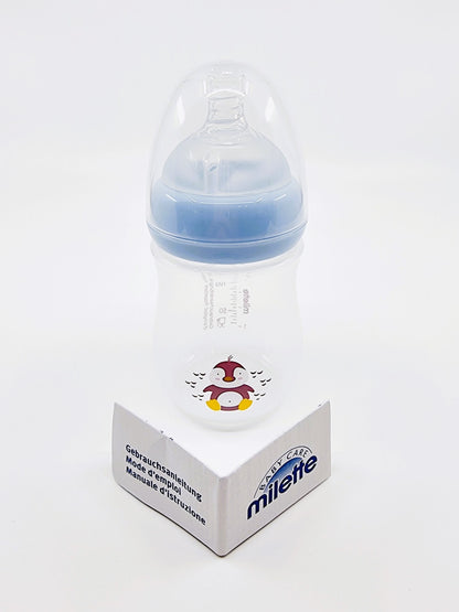 Biberon Milette 180 ml - Pingouin (2 à 3 mois)