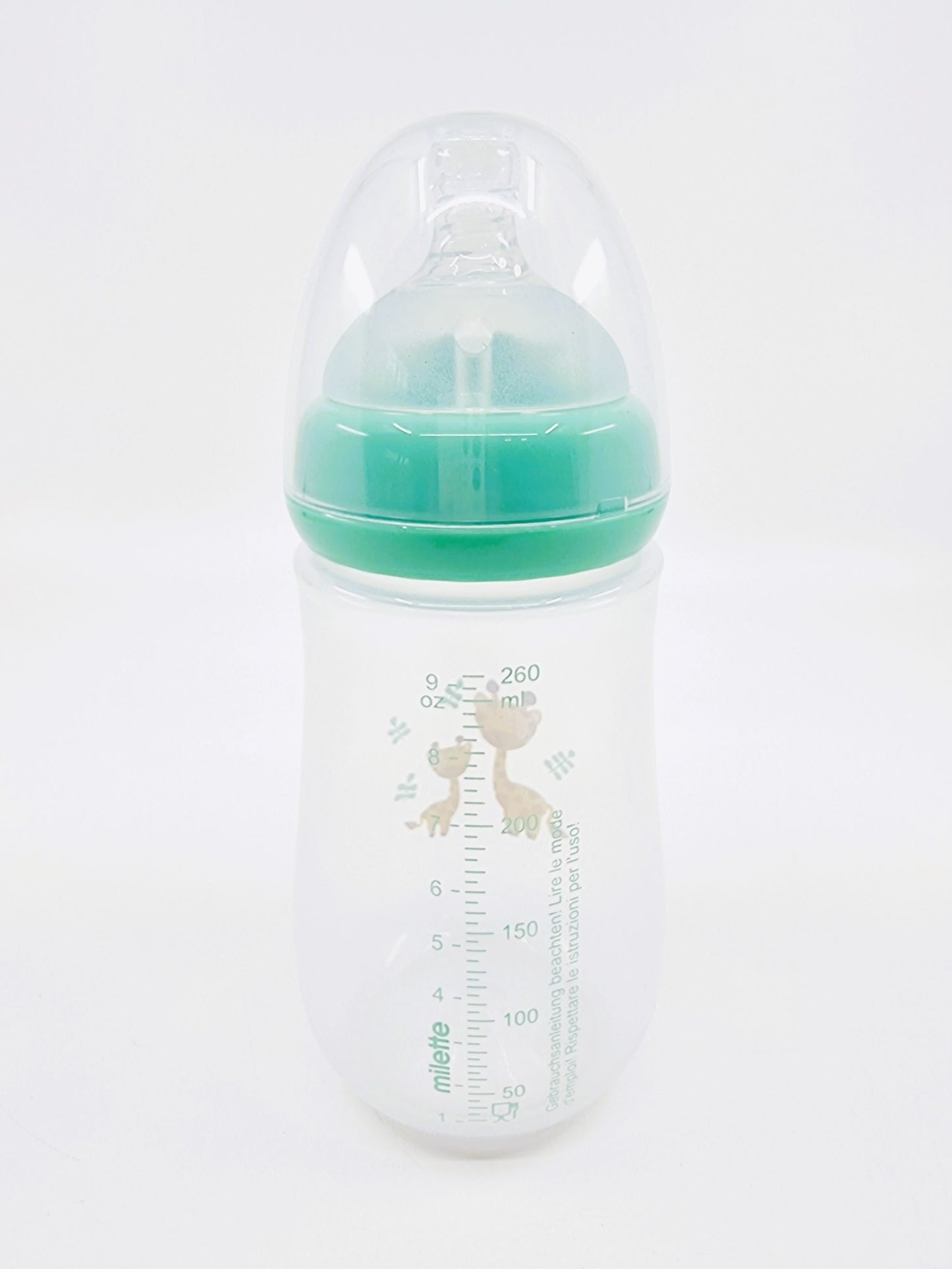 Biberon Milette 260 ml - Girafes (3 à 9 mois)