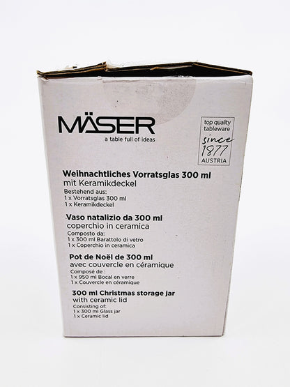 Bocal en verre - Père Noël