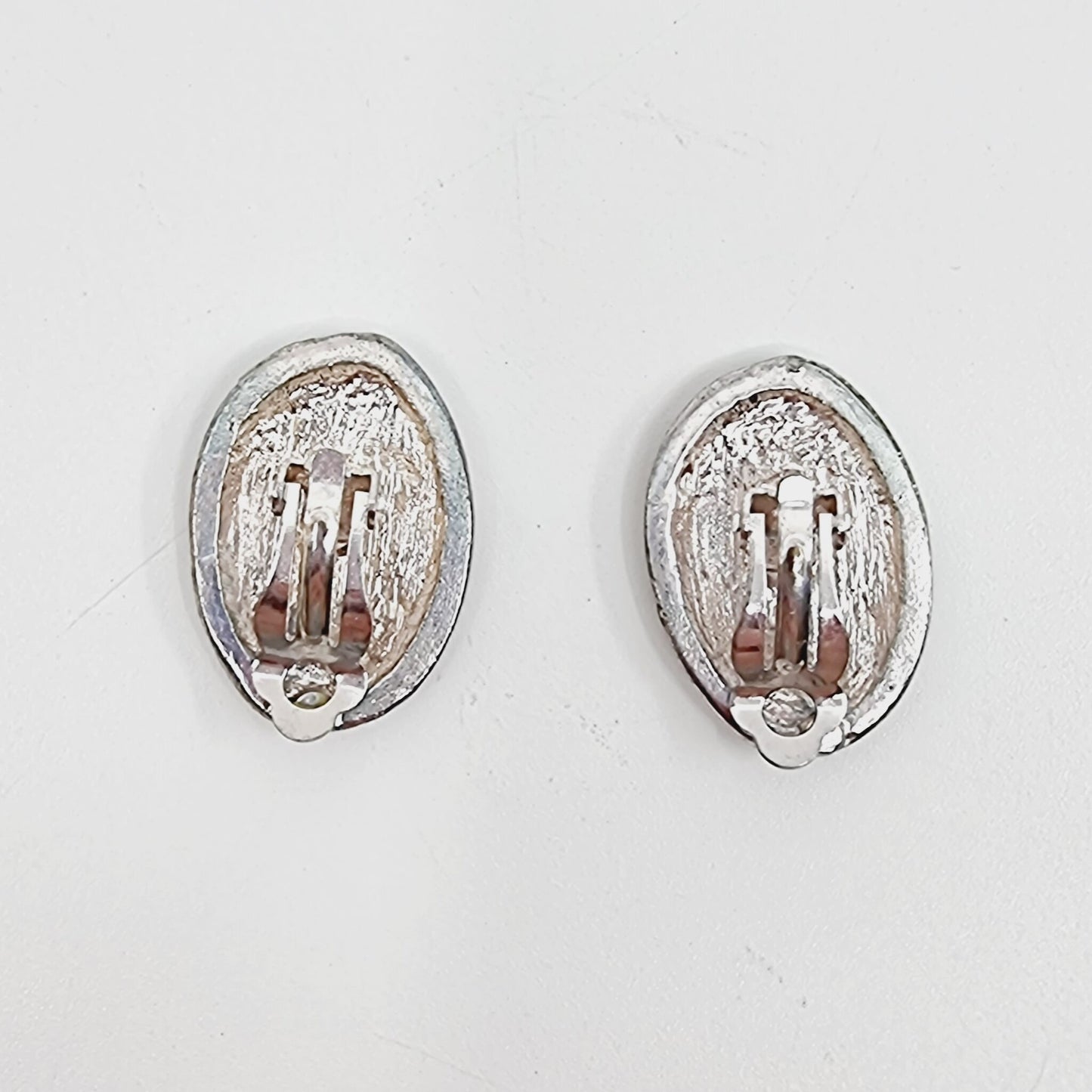 Boucles d'oreilles clips - ovales