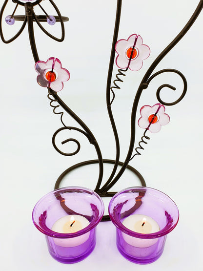 Bougeoir - Arbre à fleurs