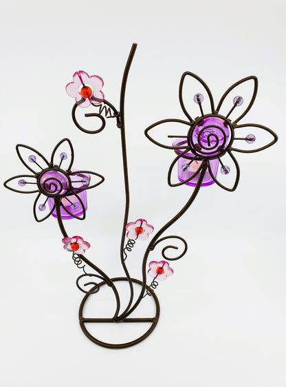 Bougeoir - Arbre à fleurs