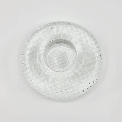 Bougeoir en verre pour bougie effilée (2 pièces)