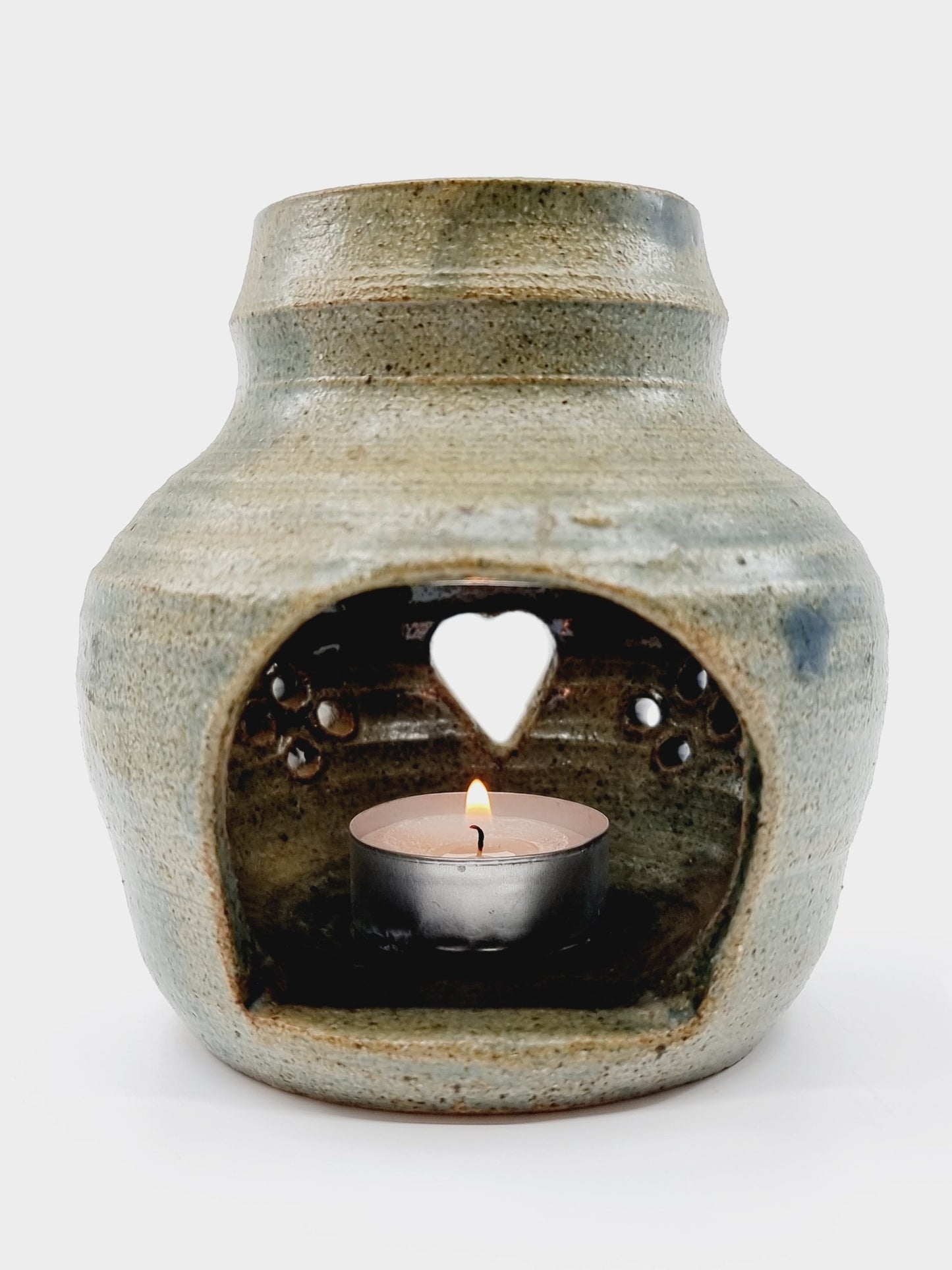 Photophore en terre cuite