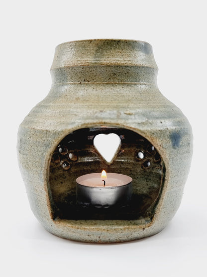 Photophore en terre cuite