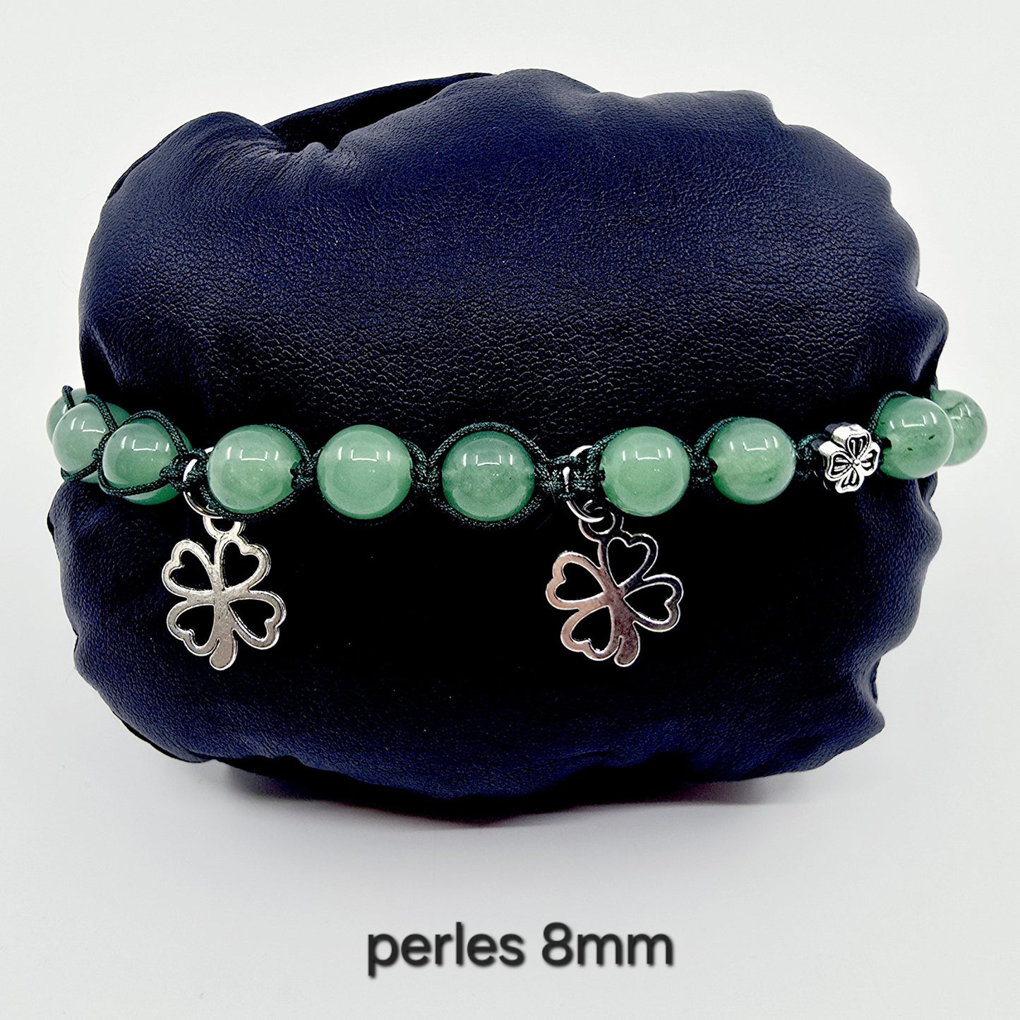 Bracelet trèfle - Aventurine