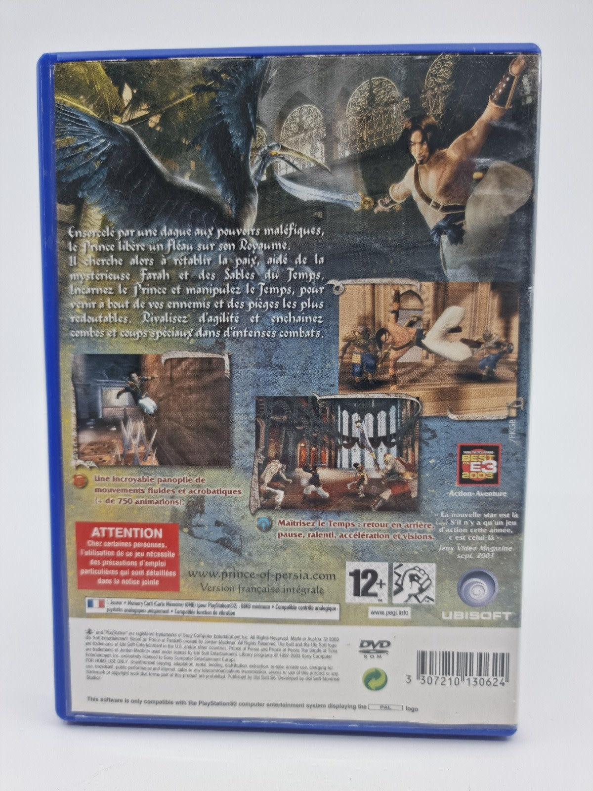PlayStation 2 - Prince of Persia, Les sables du temps