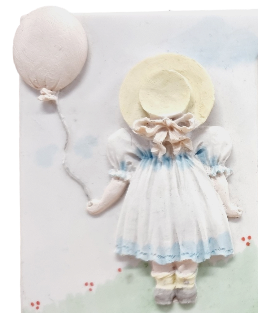 Cadre photo - La petite fille au ballon