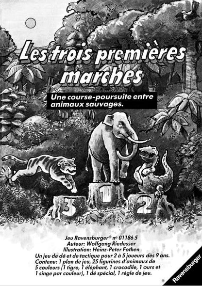 Les trois premières marches