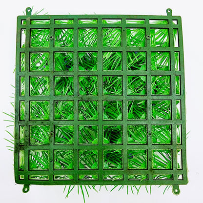 Carré d'herbe champêtre décoratif (2 pièces)