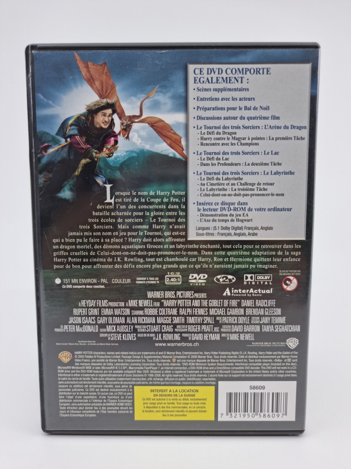 DVD - Harry Potter : La Saga - Chapitres 1 à 5 (5 DVD)