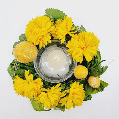 Centre de table/couronne de Pâques