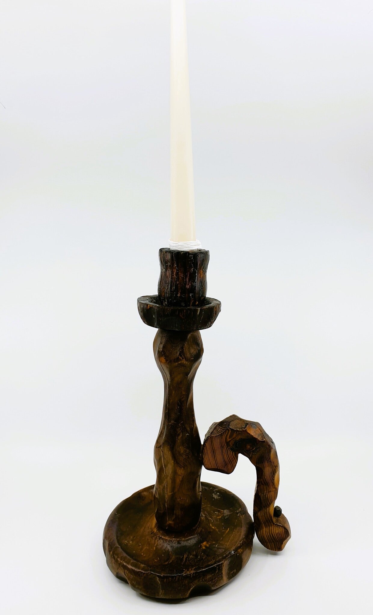 Chandelier en bois de cerisier