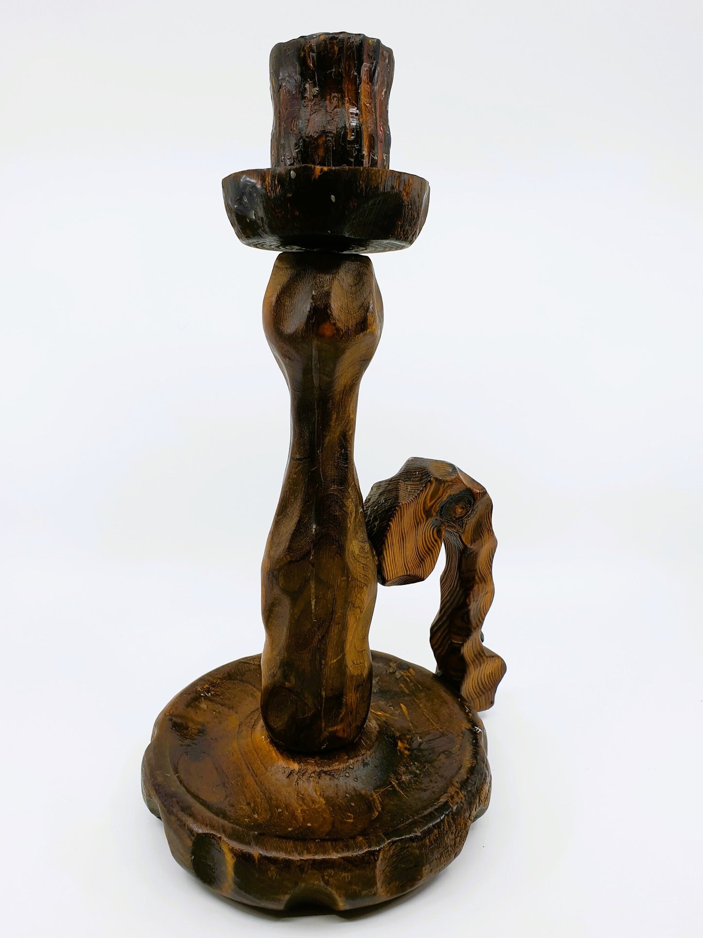 Chandelier en bois de cerisier