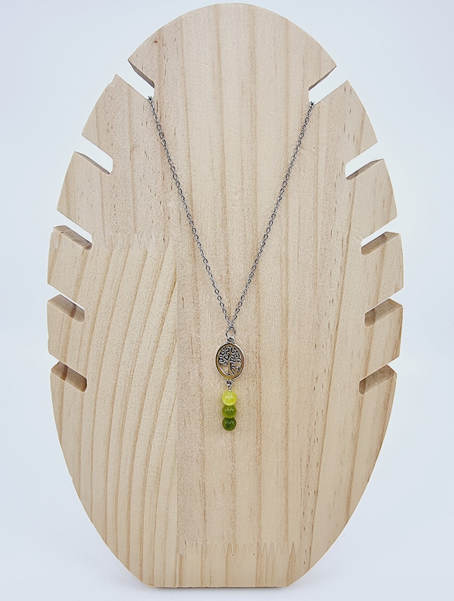 Collier arbre de vie - Olivite