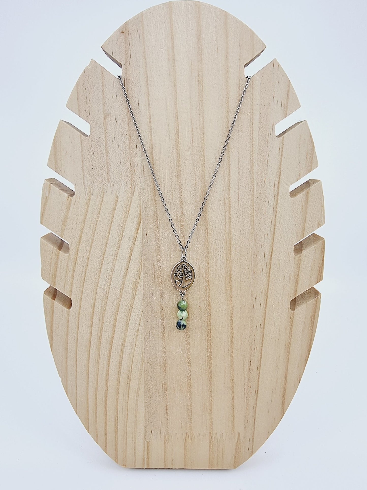 Collier arbre de vie - Serpentine