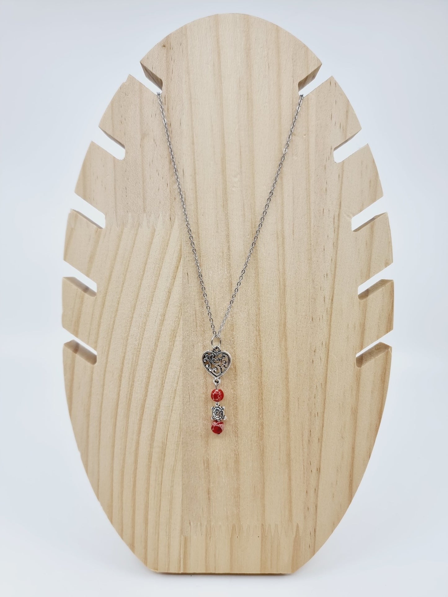 Collier tortue - Jaspe impérial