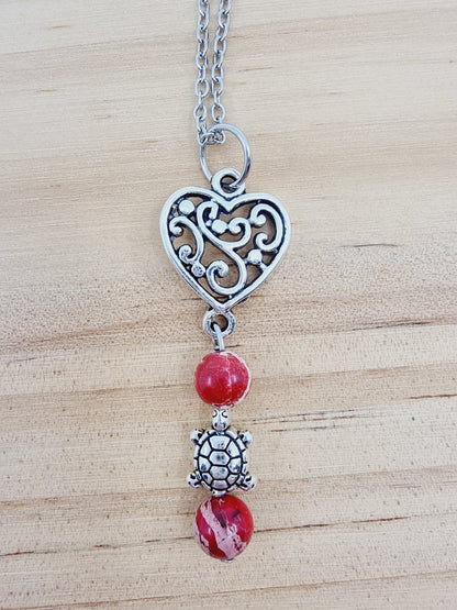 Collier tortue - Jaspe impérial