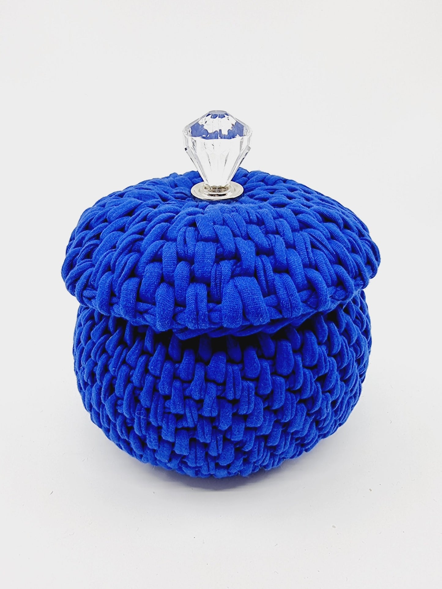 Corbeille bonbonnière - bleue