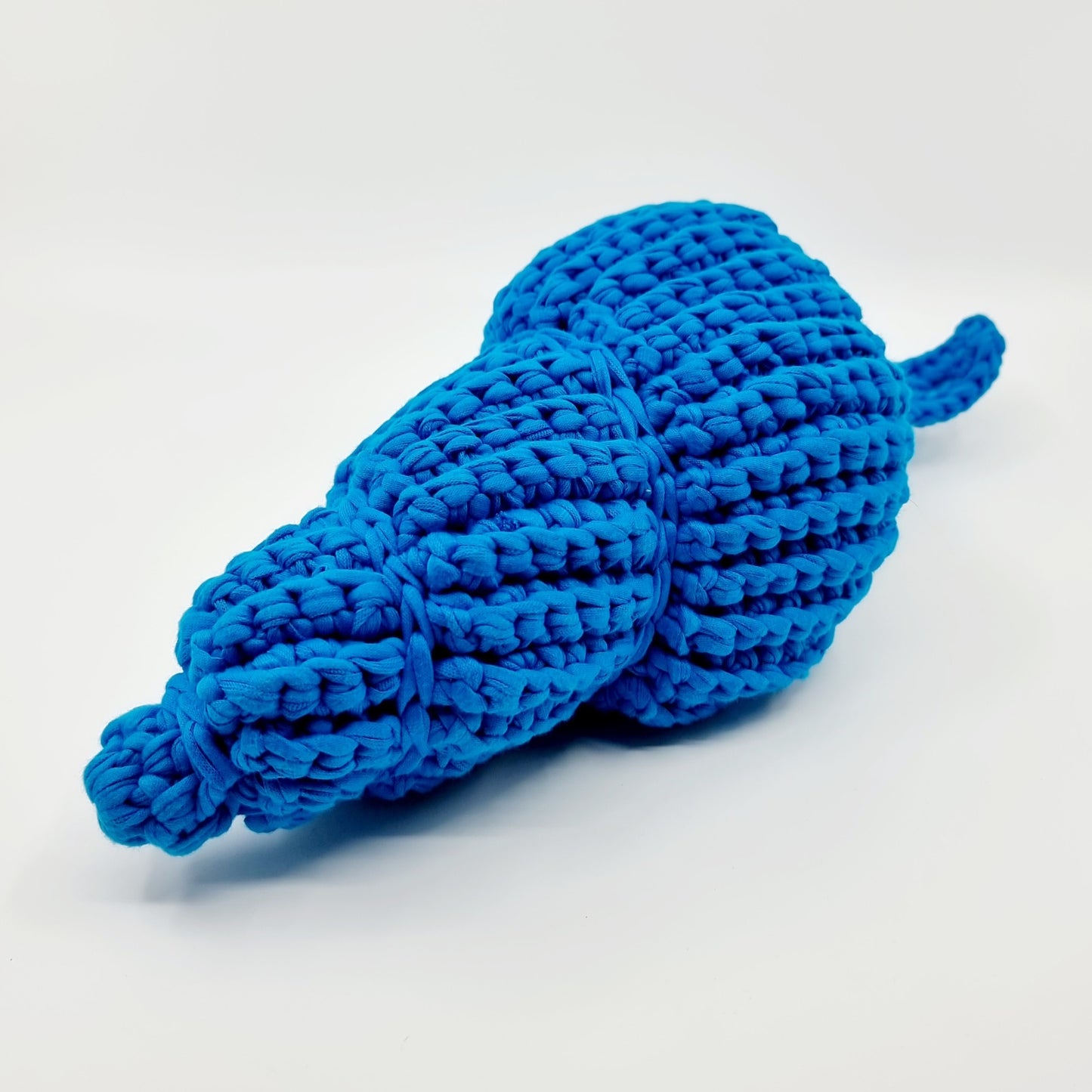 Corbeille coquillage à suspendre - bleue