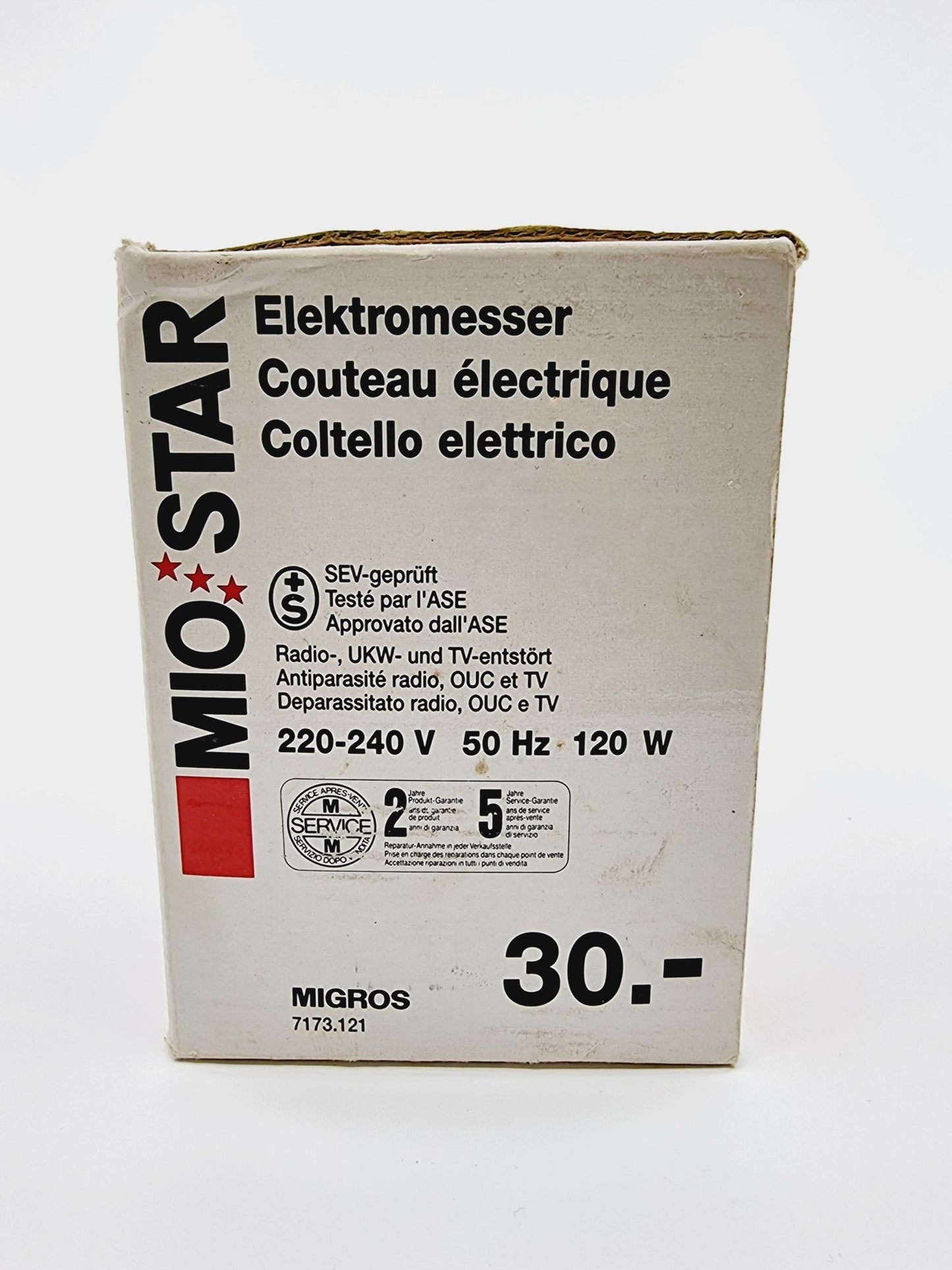 Couteau électrique Mio Star