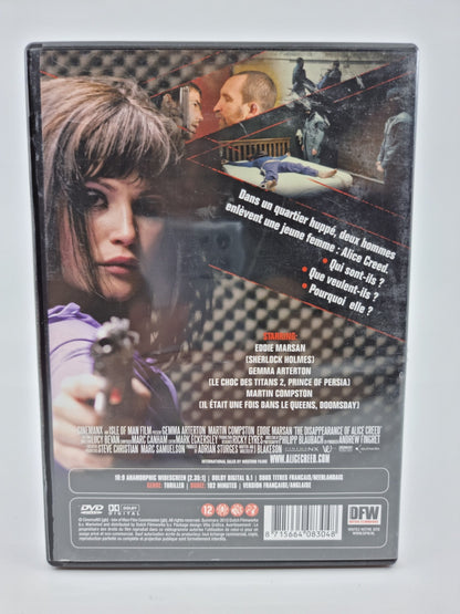 DVD - La disparition d’Alice Creed