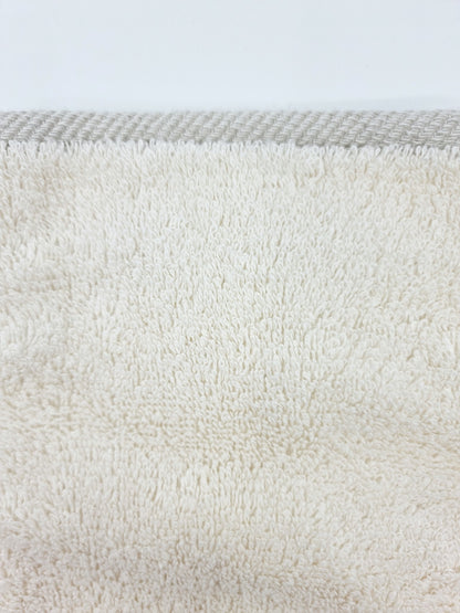 Gant de toilette blanc (20 X 14.5 cm)