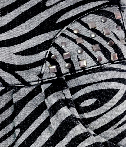 Jupe zébrée (SIZE : XS/34)