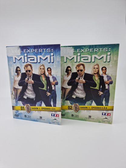 DVD - Série les experts MIAMI – Saison 1 épisodes 1 à 8