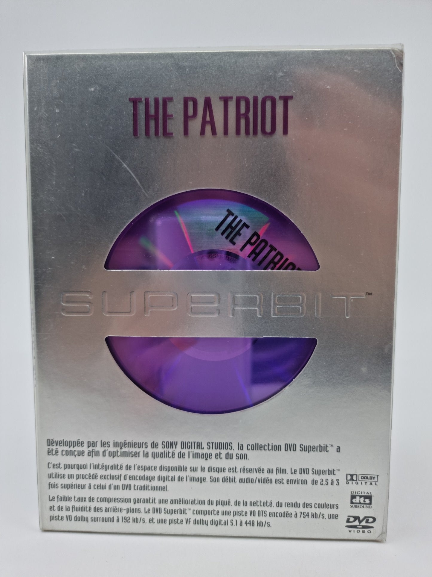 SUPERBIT 4 DVD : 1. The Patrio – 2. Dracula – 3. Desperado – 4. Vertical Limit