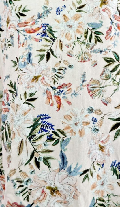 Pull fleuri Promod (SIZE : L)