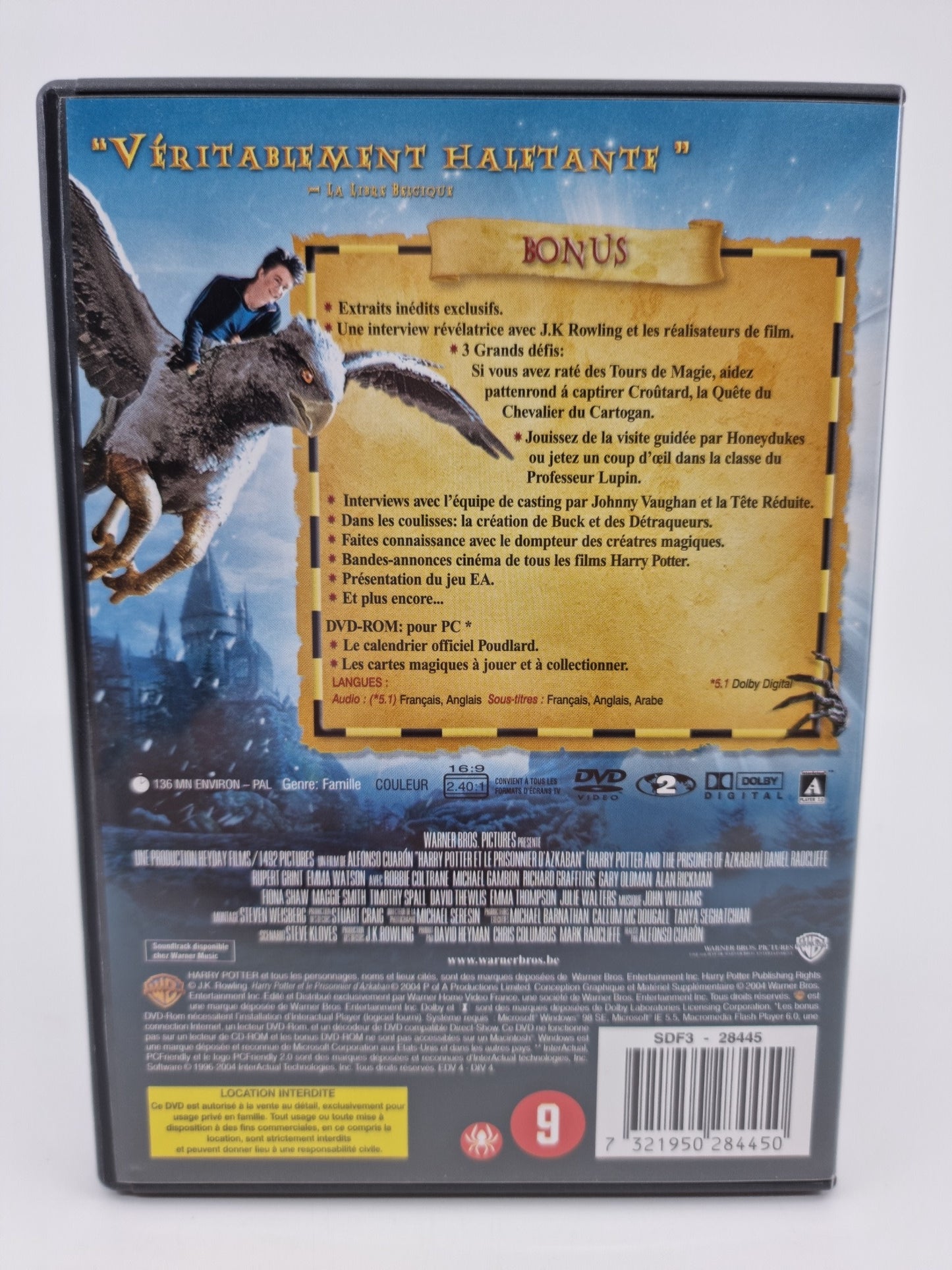 DVD - Harry Potter : La Saga - Chapitres 1 à 5 (5 DVD)