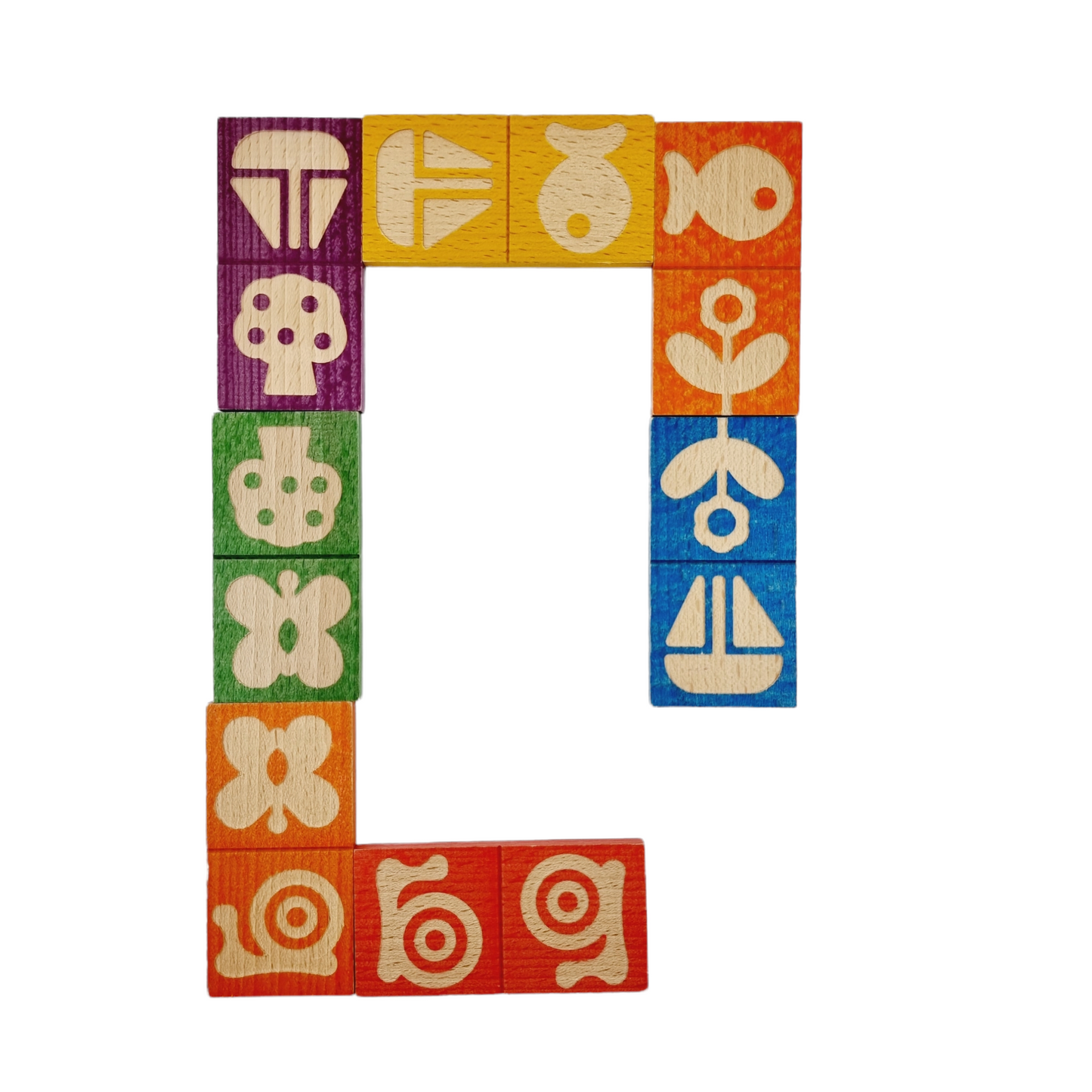 Domino éducatif en bois