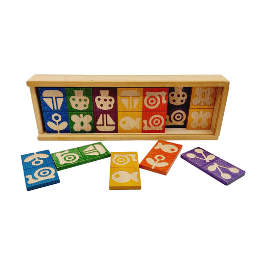 Domino éducatif en bois