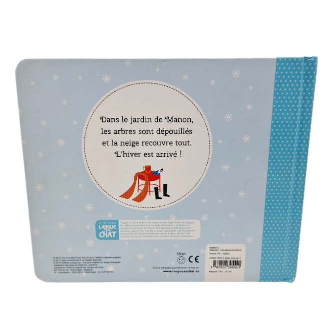 Livre - Les saisons de Manon, L'hiver