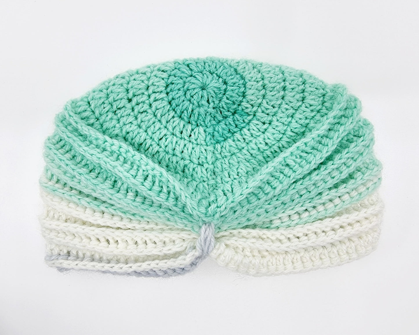 Couverture, bonnet turban bébé - Seychelles