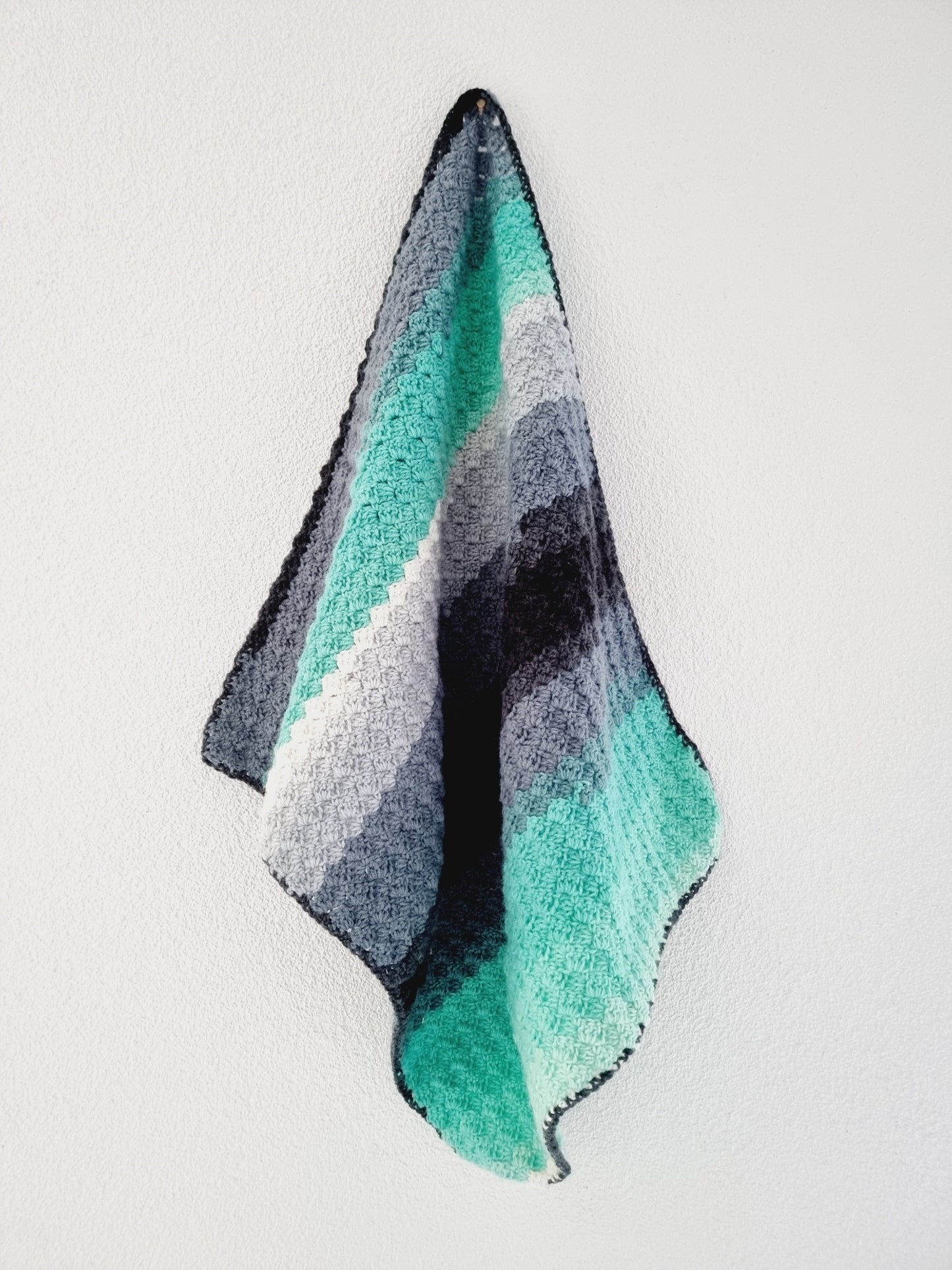 Couverture, bonnet turban bébé - Seychelles