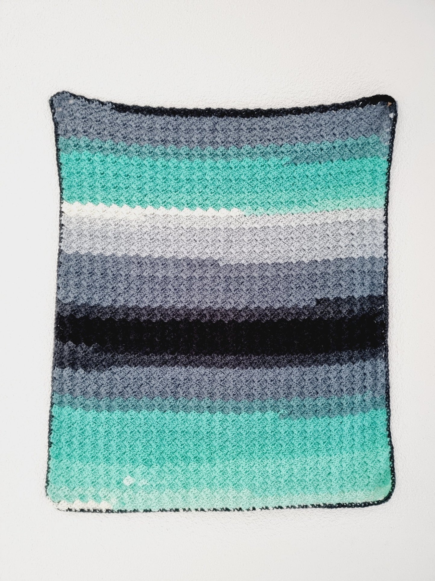 Couverture, bonnet turban bébé - Seychelles