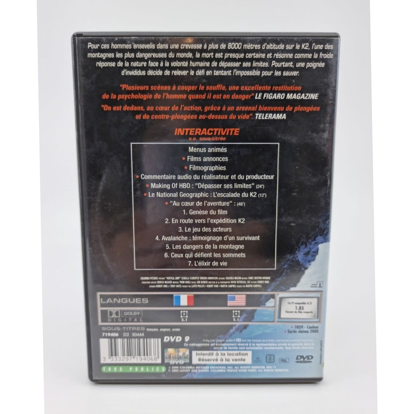 DVD - Vertical Limit