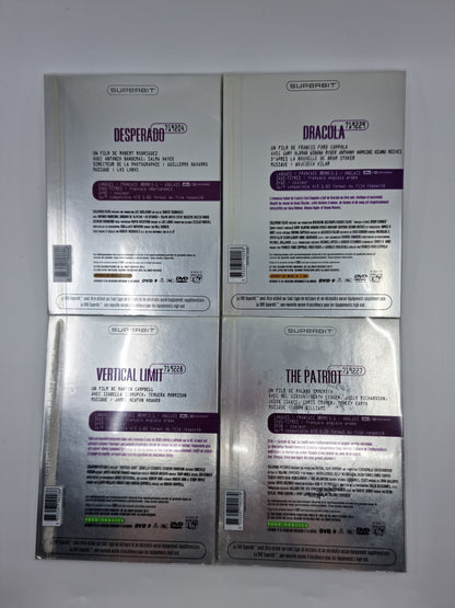 SUPERBIT 4 DVD : 1. The Patrio – 2. Dracula – 3. Desperado – 4. Vertical Limit