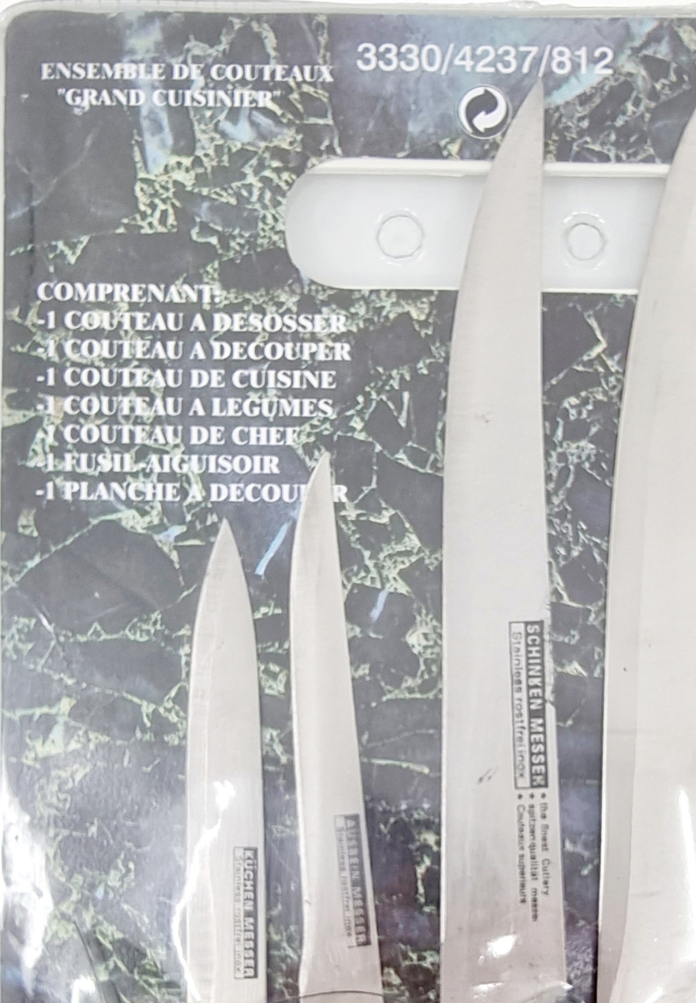 Ensemble de couteaux "Grand Cuisinier" (6 pièces)