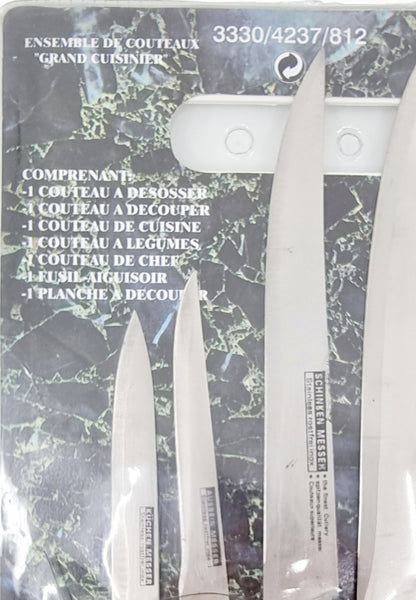 Ensemble de couteaux "Grand Cuisinier" (6 pièces)