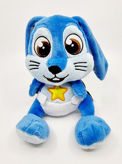 Peluche lumineuse - Lapin bleu