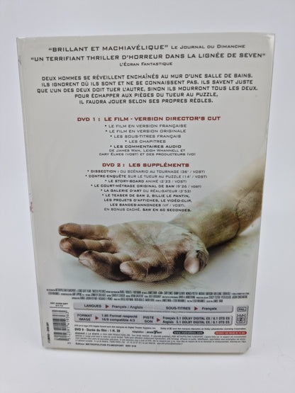DVD -  Saw : Director's Cut (Coffret collector 2 DVD)