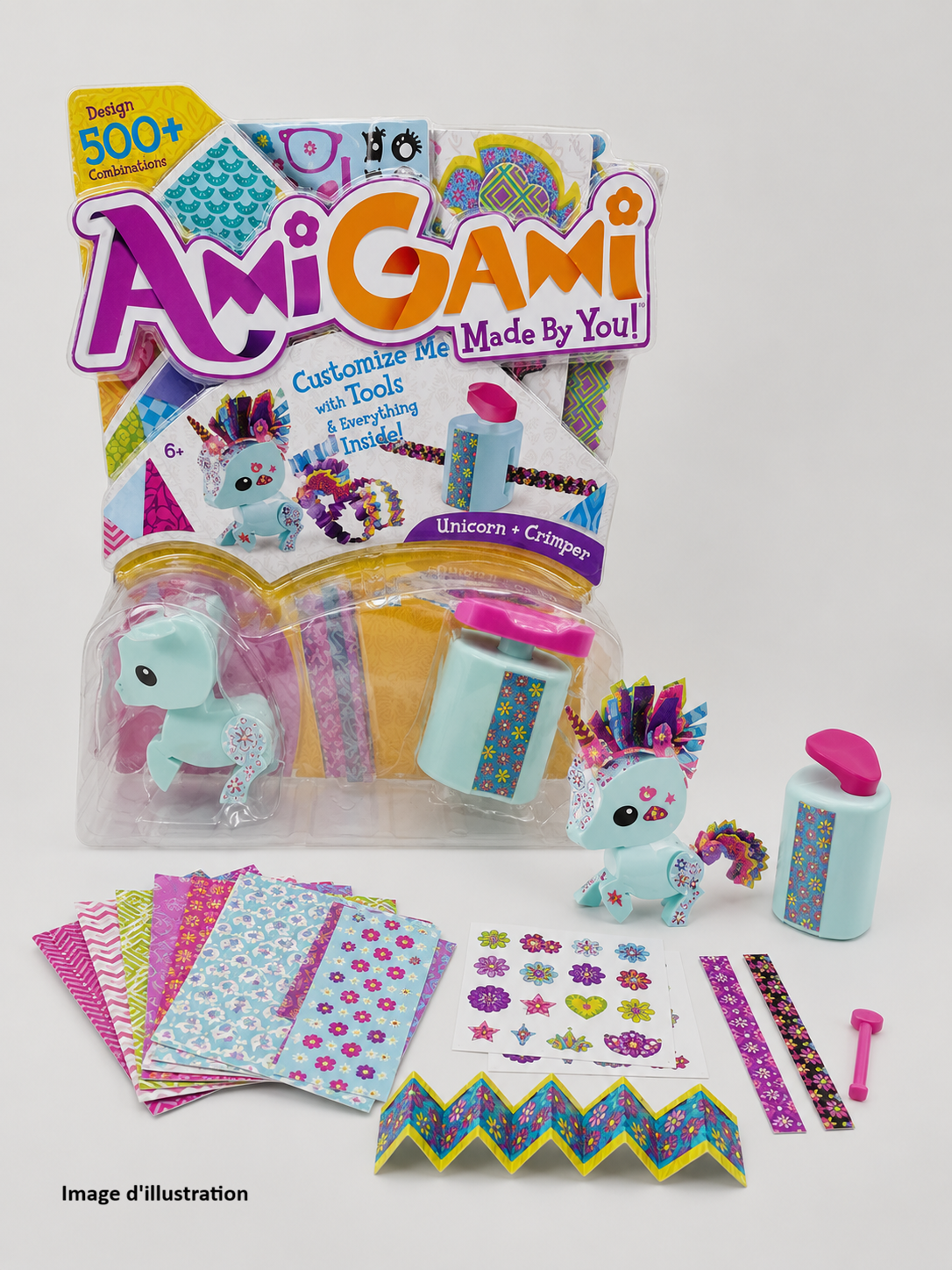 AmiGami – Kit créatif Licorne à personnaliser