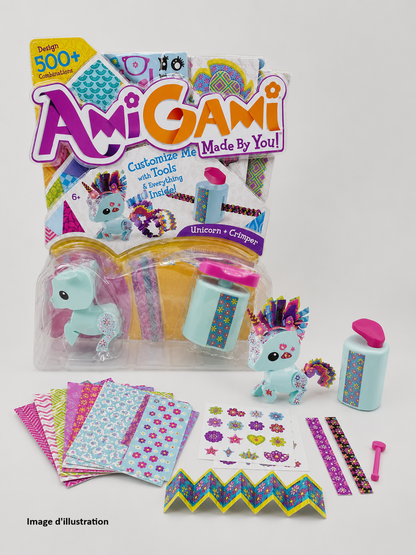 AmiGami – Kit créatif Licorne à personnaliser