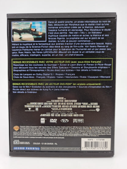 DVD - Saga Matrix (3 DVD) : 1. Matrix – 2. Matrix Reloaded – 3. Matrix Revolutions